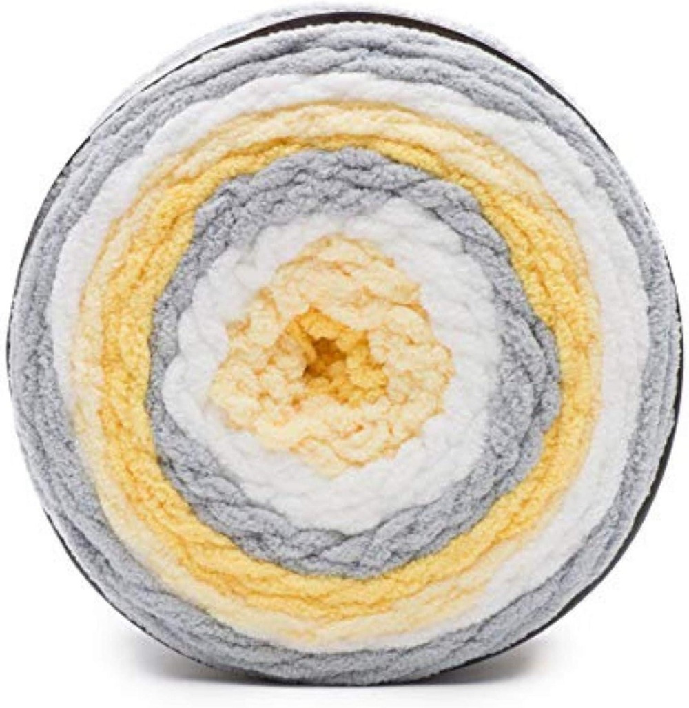 Sunshine Bernat Baby Blanket Stripes Yarn